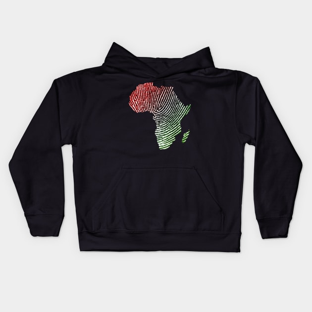 Prints of our Ancestors I Kids Hoodie by 4 Cutural Progress Tees